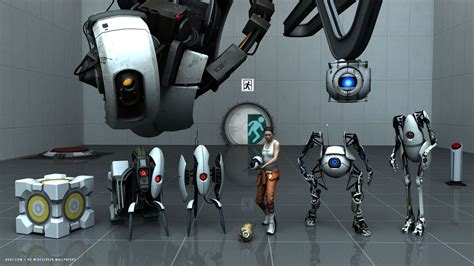 Characters in Portal .